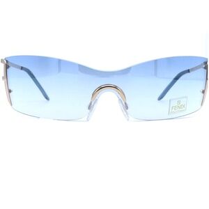 FENDI FS268 Shield Sunglasses (Purple Passion) (NEW) $600 MSRP